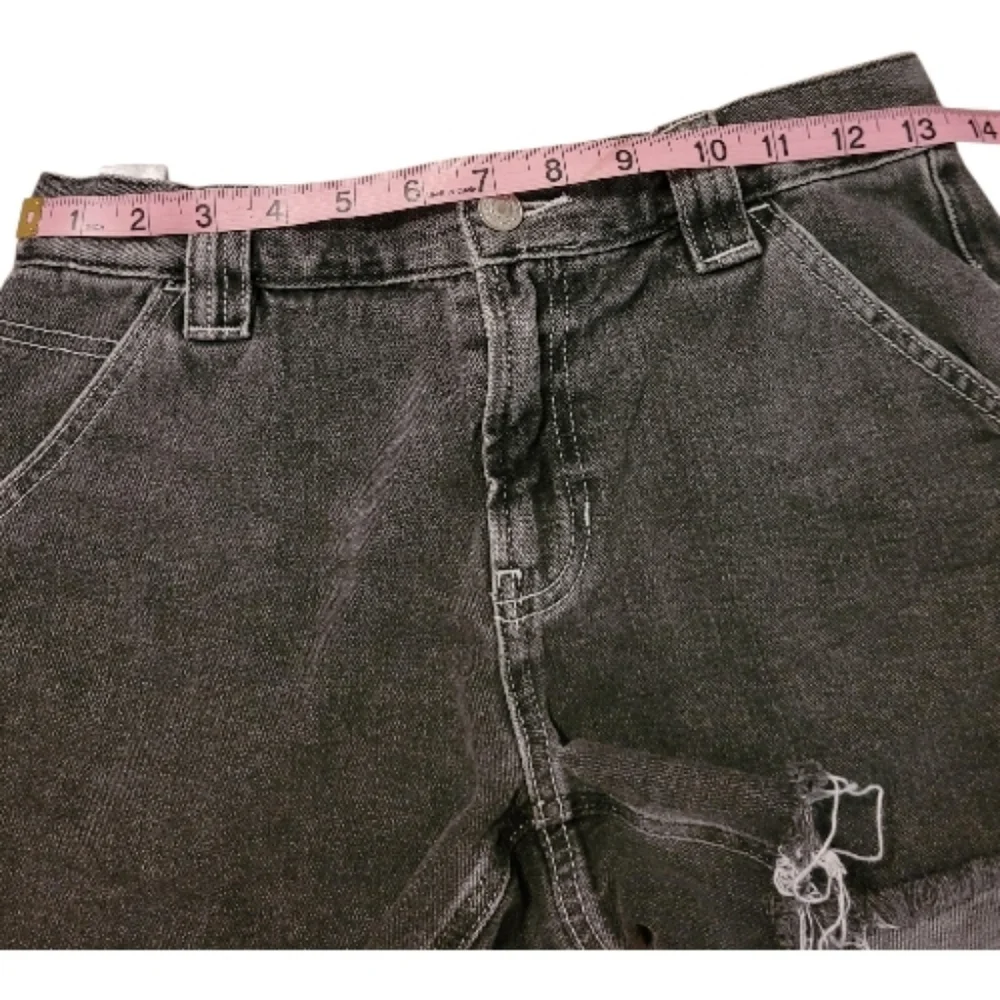 Pacsun Black Denim Shorts Size 25